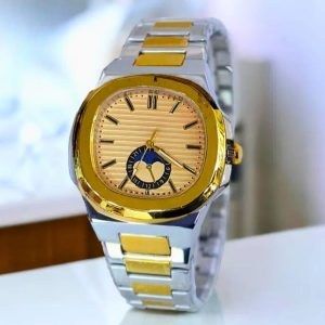 Premium Two-Tone Stainless Steel Analog Watch