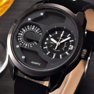 Stylish Rubber Strap Men's Watch